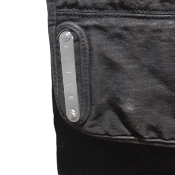 Sisley Men's Messenger Bag Dyed Brown Cotton - Picture 5 of 6